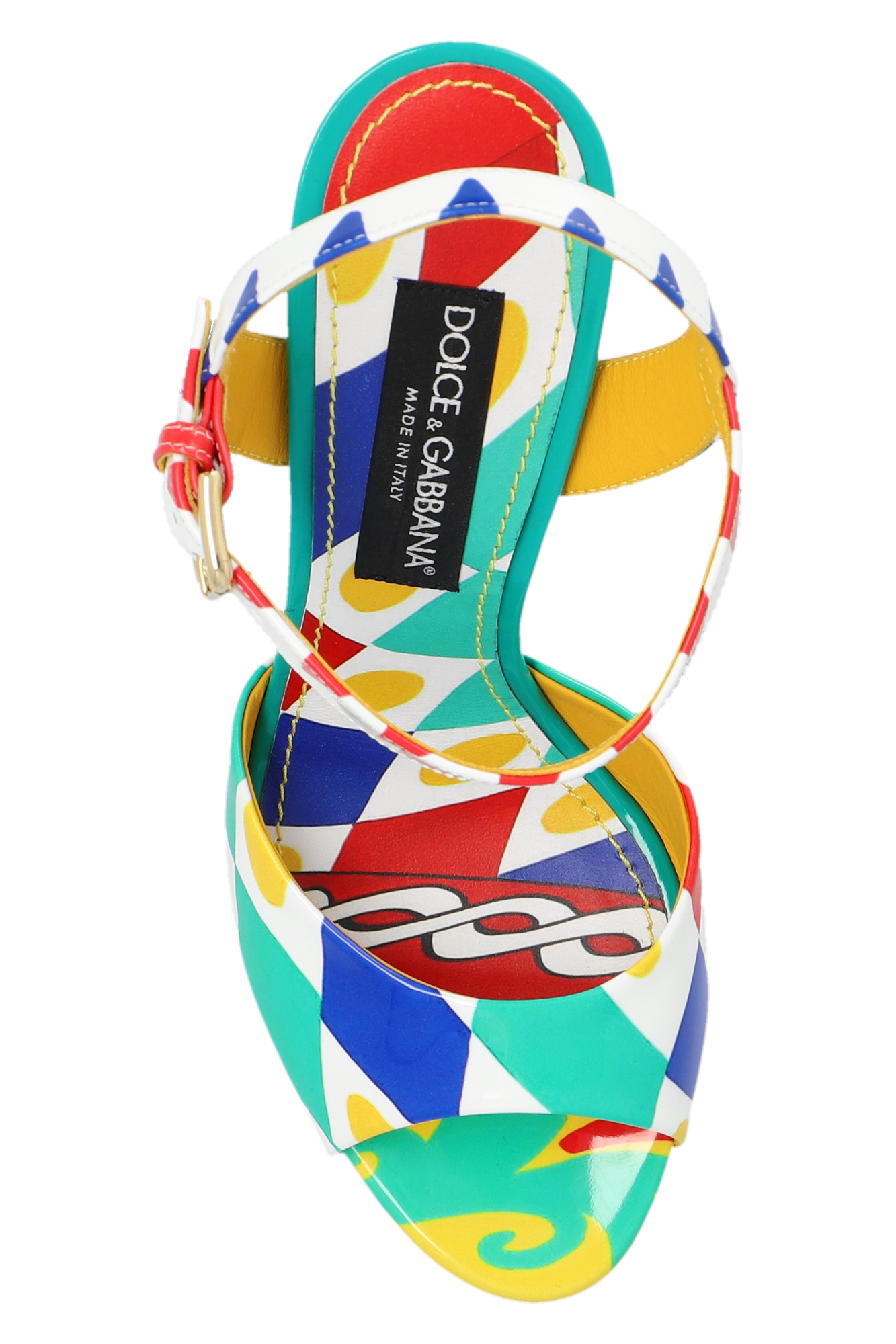 DOLCE & GABBANA ジャガード フラットスライド サンダル メンズサンダル、スライドサンダル＆ミュール | ドルチェ